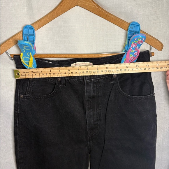 70'S HIGH RISE SLIM STRAIGHT WOMEN'S JEANS - Picture 10 of 13